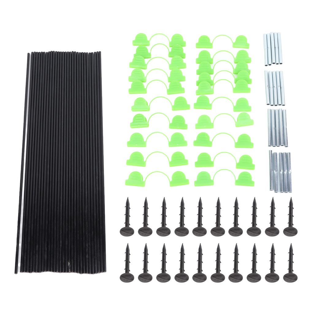 Greenhouse Hoops Grow Tunnel Insect Repellent Animal Protection Plant Shade Support Garden Stakes