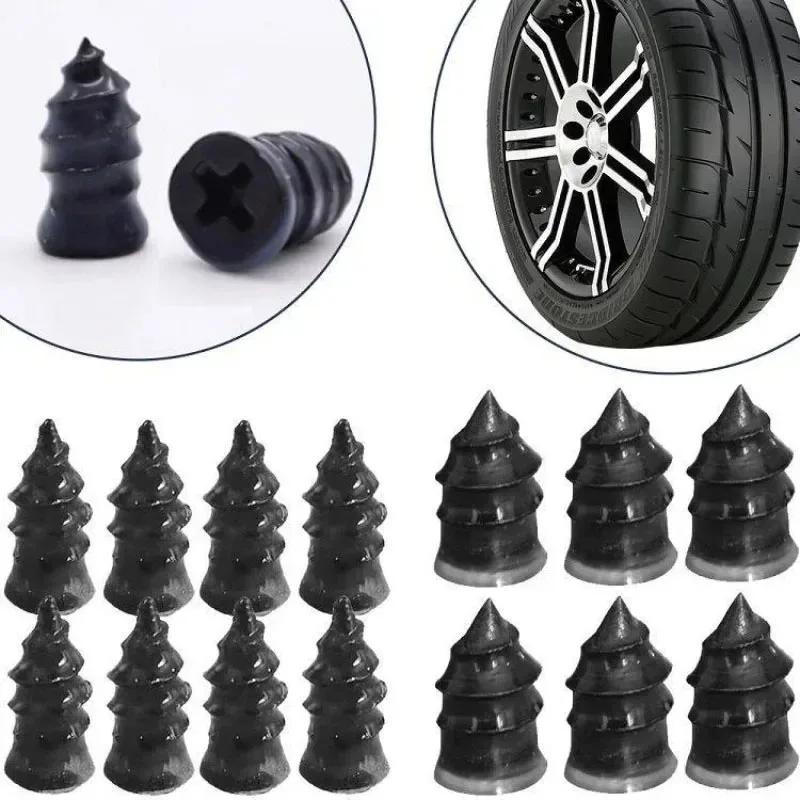Universal Vacuum Tyre Repair Nail Kit Tubeless Tire Puncture Screw Fix Car Motorcycle ATV Patch Set