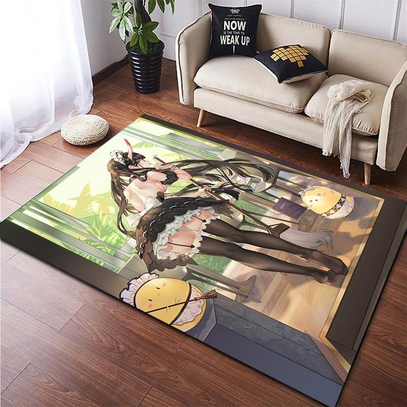 Sexy Anime Girl Carpet Party Bikini Beach Mat Decor Floor Mat Anime Rug Door Mat Game Room Yoga Mat Picnic Yoga Play Mat