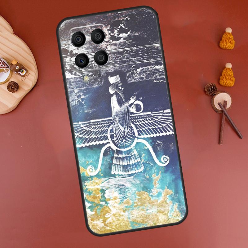 Persian Empire Ahura Mazda Case For Samsung Galaxy M33 M21 M31 M16 M36 M56 M53 M13 M12 M32 M52 M15 M55 M14 M35 M34 M54
