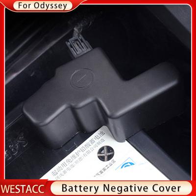 ABS Car Battery Negative Pole Protection Cover Frame Clip Case for Honda Odyssey 2015 - 2018 Batteries Covers