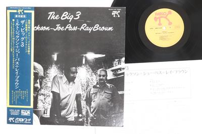 LP Record MILT JACKSON JOE PASS RAY BROWN  Big 3 MW2169 PABLO 1976 Japan Obi Jazz Used