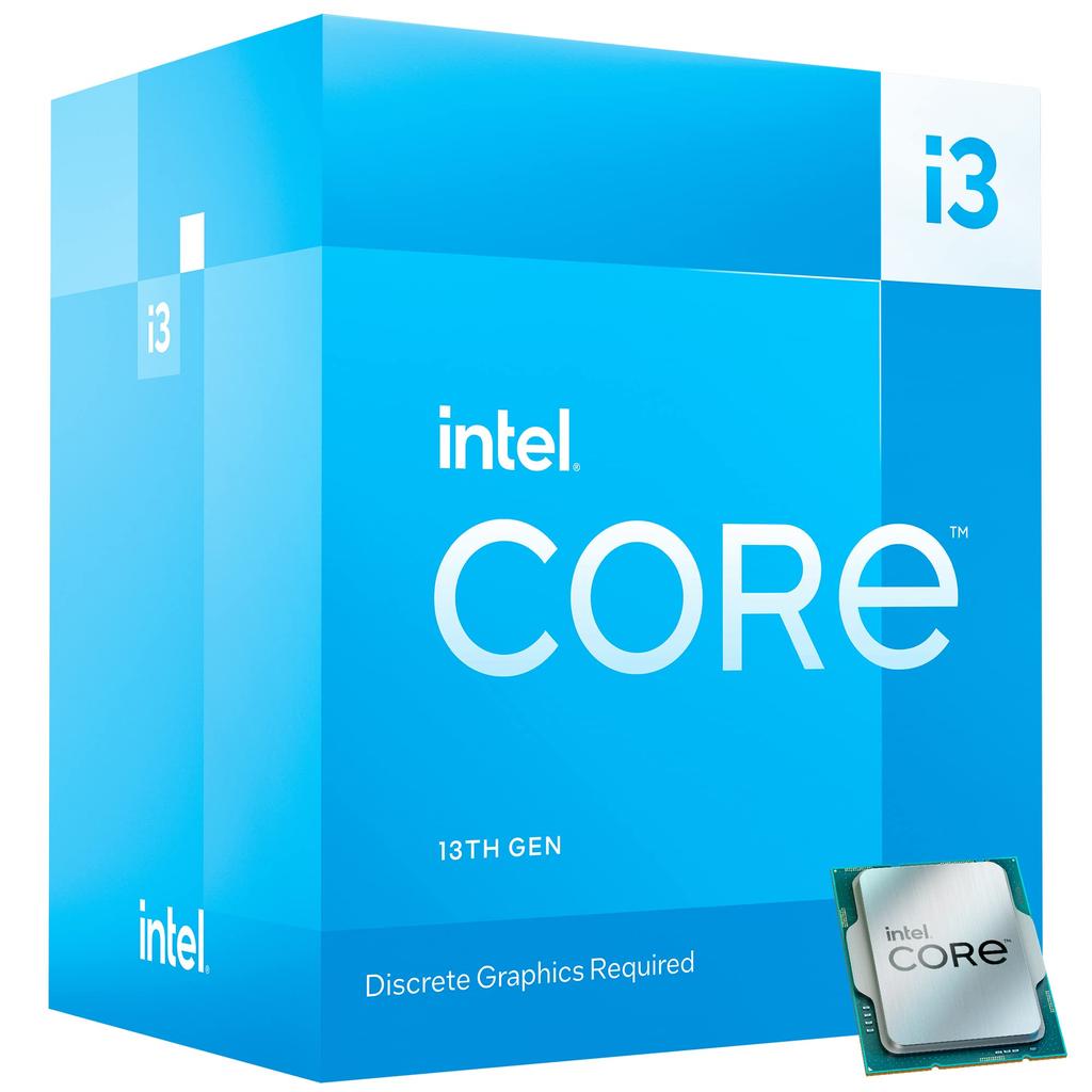 Intel INTEL CPU No Graphic Function Domestic Authorized Distributor Product RPL-S CoreI3-13100F 4/8 4.50GHz 6xx/7xxChipset