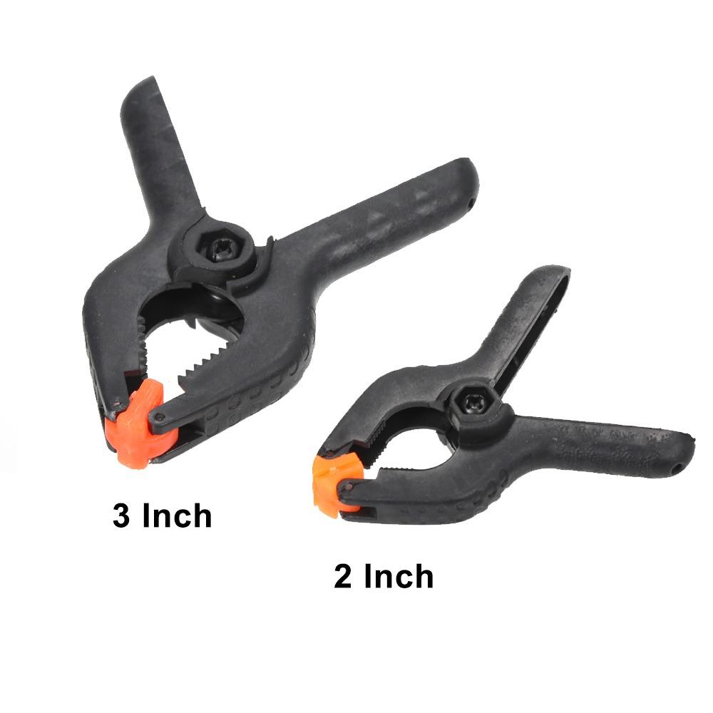 10pcs Multi-Purpose Quick Grips Black Plastic Multifunctional Clips Photography Studio
