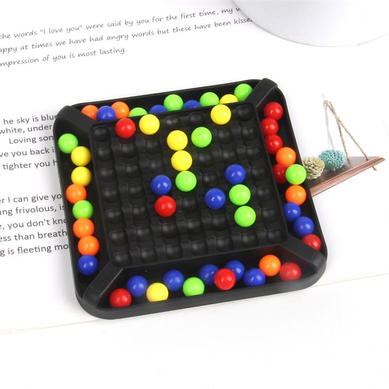 Regnbågskula Elimineringspussel Spel Schack Barnens Skrivbord Förälder Barn Leksak Förskola Pussel Gåva Regnbågskula Leksak