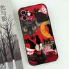 Funny Cartoon Black Cat Phone Case For iPhone 17 Air 16 E 15 14 13 12 11 Pro Max Plus Mini SE 2020 2022 Shockproof Cover Funda
