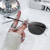 Vintage Oval Sunglasses for Women Men Elliptic Sun Glasses Female Round Eyewear  for Male Female Cat Eye Eyeglasses