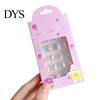 Nail Art Patch 24Pcs Kids Fake Kawaii Fun Designs For Children Stickers Set Creative DIY Kit for Decorations Easy-to-apply Nails