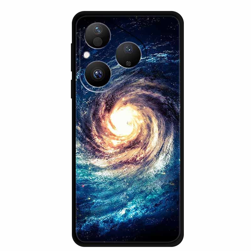 For Huawei Pura 80 5G Case Pura80 Coque Black Silicone Soft Back Cover Case For Huawei Pura 80 2025 Phone Case HED-LX9 Funda Bag