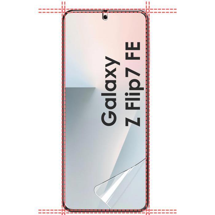 Protection Ecran et Caméra - PHONILLICO - Samsung Galaxy Z FLIP 7 FE - Pack 2 - Verre Trempé - Anti Rayure