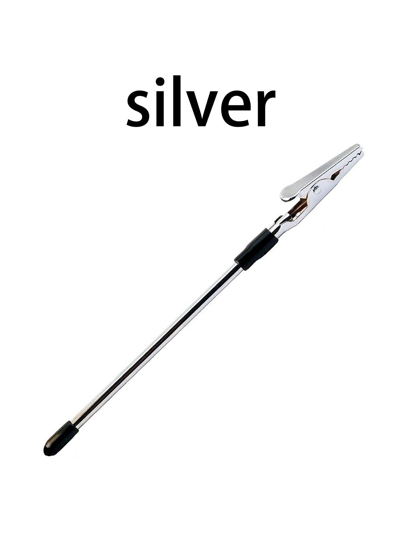 

Инструмент-помощник для застежки ювелирных изделий, Ассистент для застегивания браслетов и ожерелий одной рукой, Портативный металлический помощник для застегивания часов и изготовления ювелирных изделий 1PCS серебряный