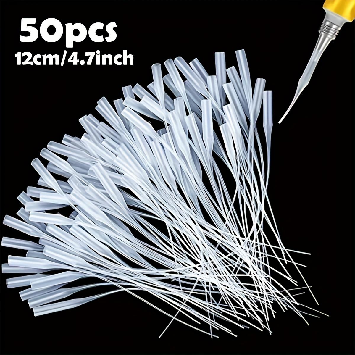 

Аксессуары для дозатора клея - Тонкая насадка для клея Пластиковая головка для бутылочки с клеем Увеличитель клея Прецизионный инструмент Long-50pcs