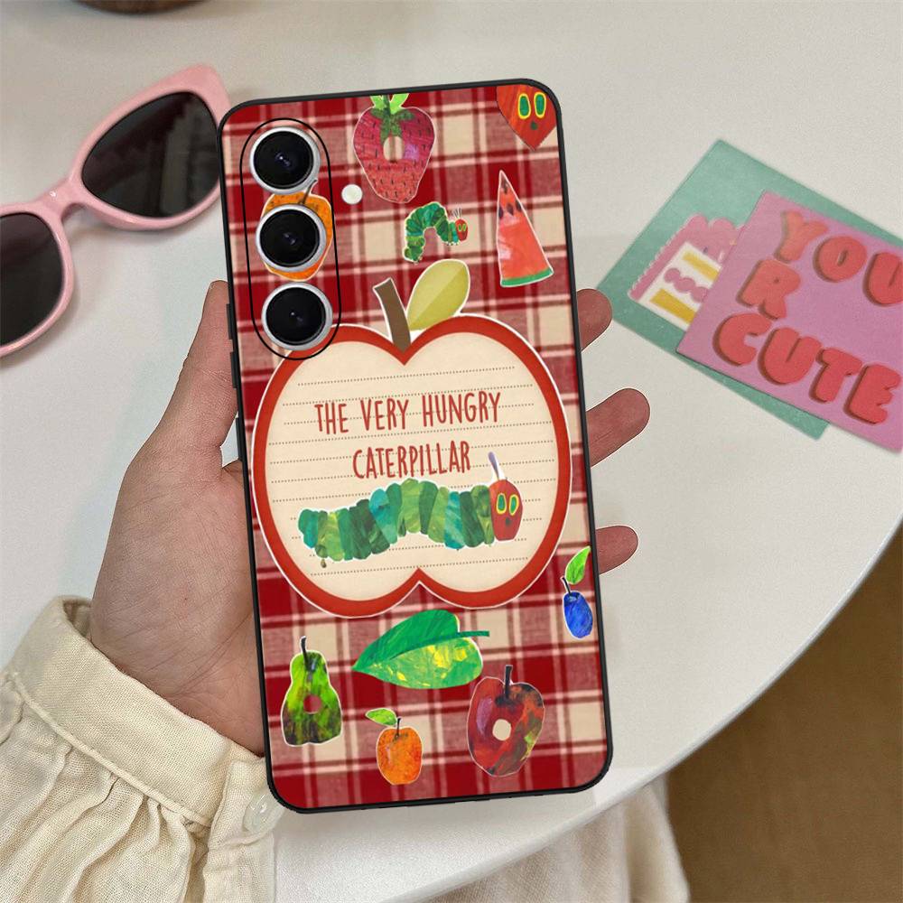 The Very Hungry Caterpillar Phone Case For Samsung S 24 Fe 25 Ultra Plus 20 Lite 21 30 22 23 24 22 Ultra 5G Fundas