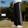 Baleno S&K Series Men's Wide Leg Casual Loose Fit Straight Trousers