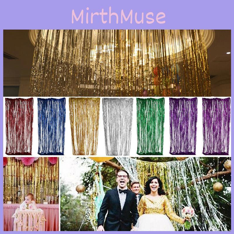 Funkelnde Glitzerfolien Lametta Regenvorhänge für atemberaubende Partyhintergründe