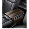 Cojín para Reposabrazos de Coche Cuero Antiarañazos Caja de Almacenamiento para Reposabrazos de Consola Central Funda de Almohadilla Dividida Para Mercedes Benz GLE W167 BMW