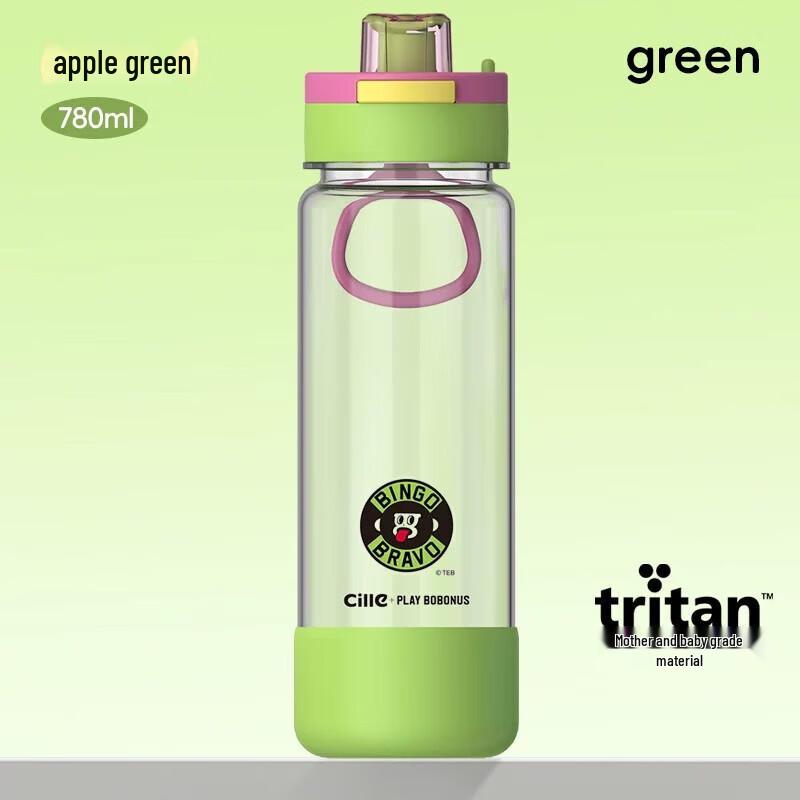 Cille Kids Tritan Straw Bottle