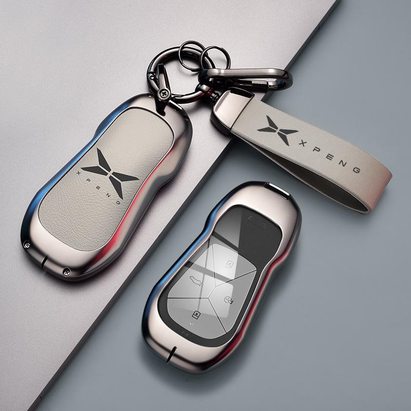 BFM1 For Xpeng G6 G9 P5 P7 P7i Car Key Case Cover Xiaopeng G6 Car Keychain Protective Shell