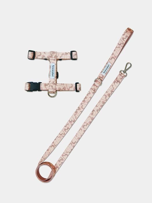 Foreverybari Marmorherz Geschirrset (Erdbeere)