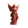 3D Dreamy Wings Goddess Candle Silicone Mold DIY Angel Relief Cylinder Aromatherapy Candle Decoration Gift Ornament