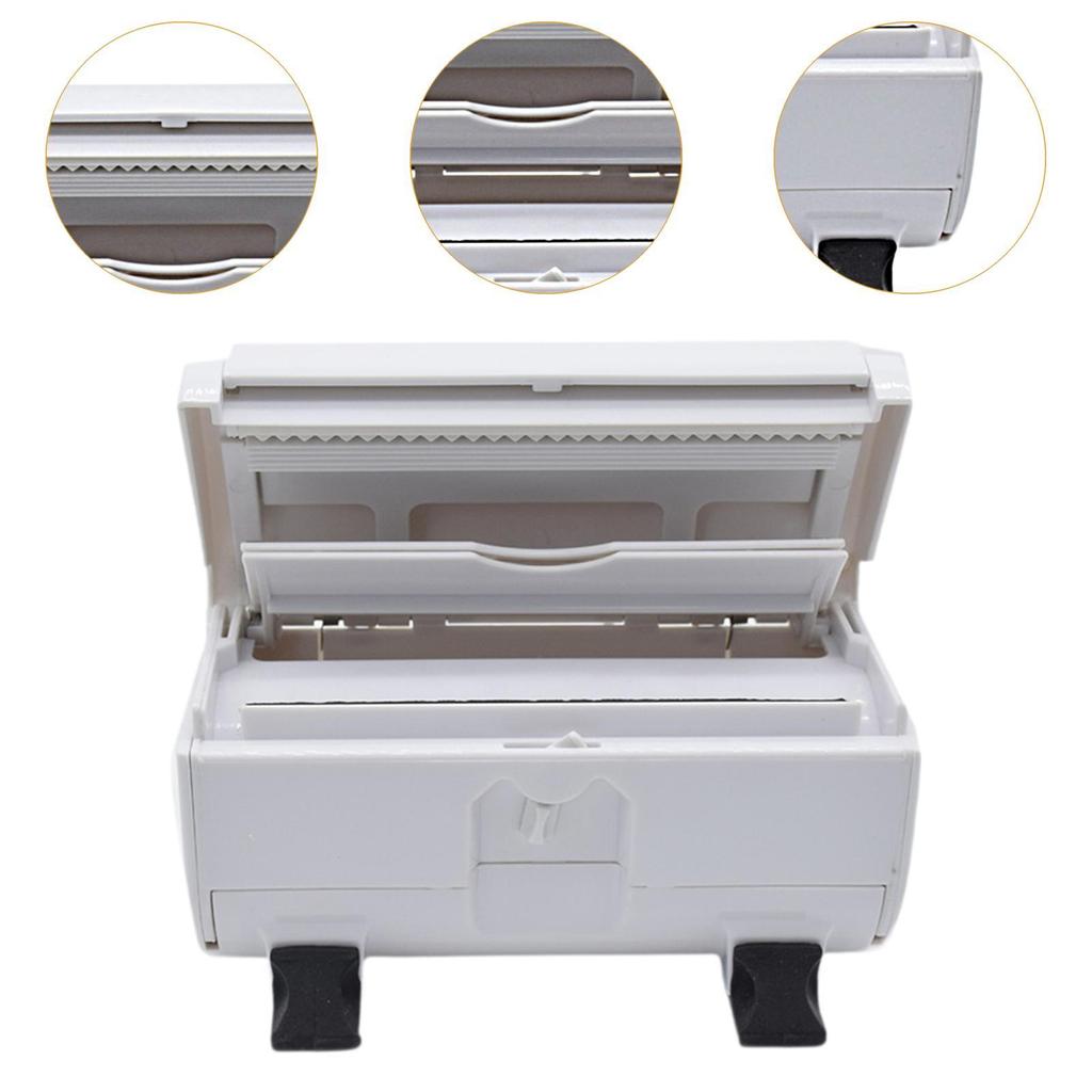 Hairdressing Foil Dispenser Cutter Lightweight High Temperature Resistant for Hair Salons Cutting Tool Versatile 17x10x10cm