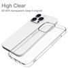 Ultra Thin Clear Silicone Case For iPhone 15 14 Plus Pro 2022 2023 Back Cover