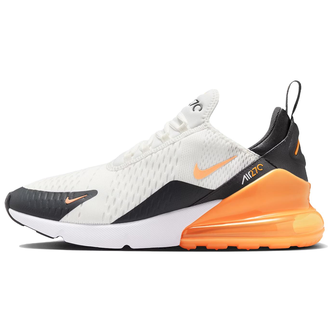 

Nike Air Max 270 Summit White Laser Orange Men Sneakers Anthracite AH8050-114 42