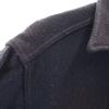 Melton 70s Made In USA Vintage Long Sleeve Wool Shirt M Navy Men's Used