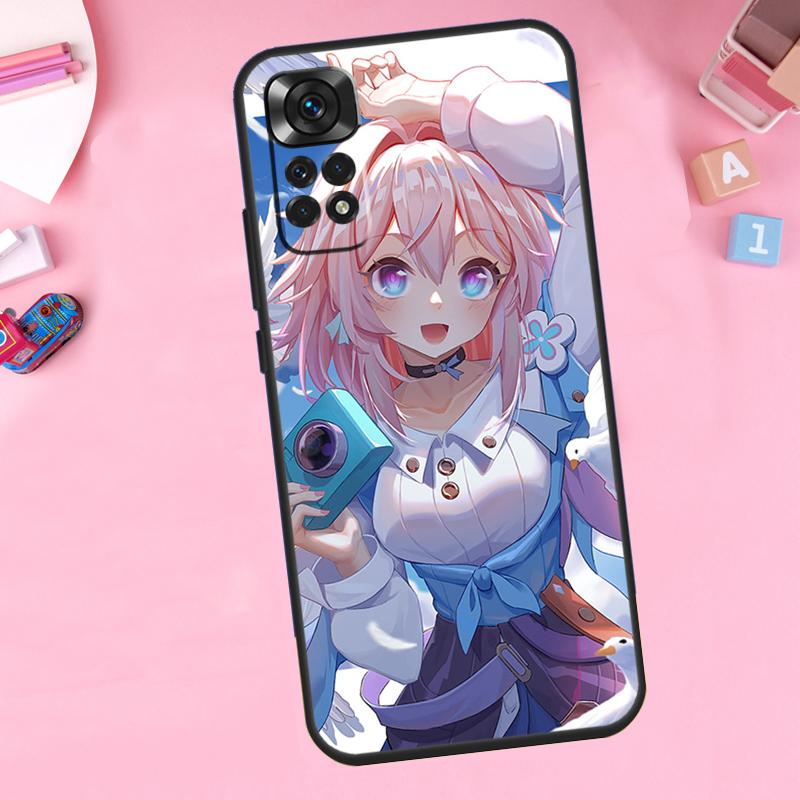 March 7th Honkai Star Rail Phone Case For Xiaomi Redmi Note 11 10 9 8 12 Pro Turbo 9S 10S 11S 12S 9A 9C 10C 12C Cover