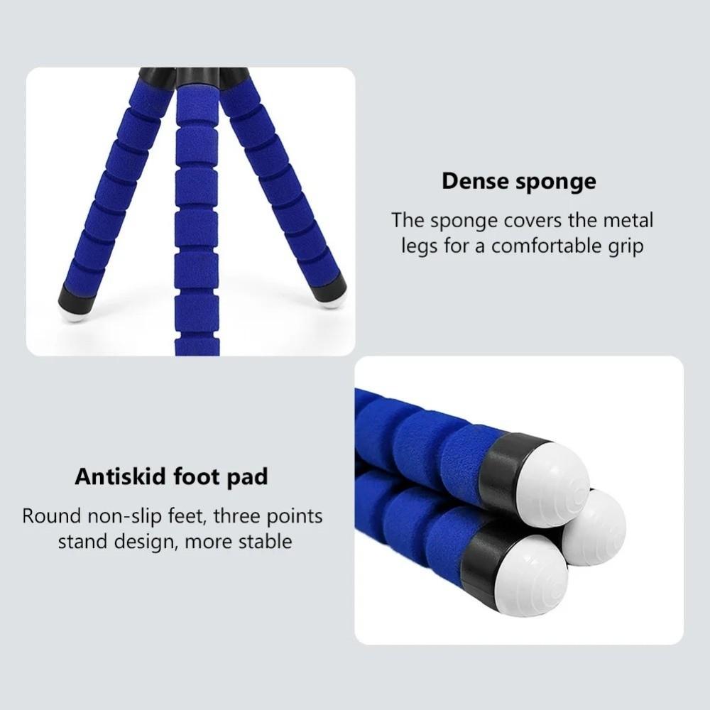 Non-slip Smartphone Tripod Compact Portable Accessory Holder  Daily Mobile Use