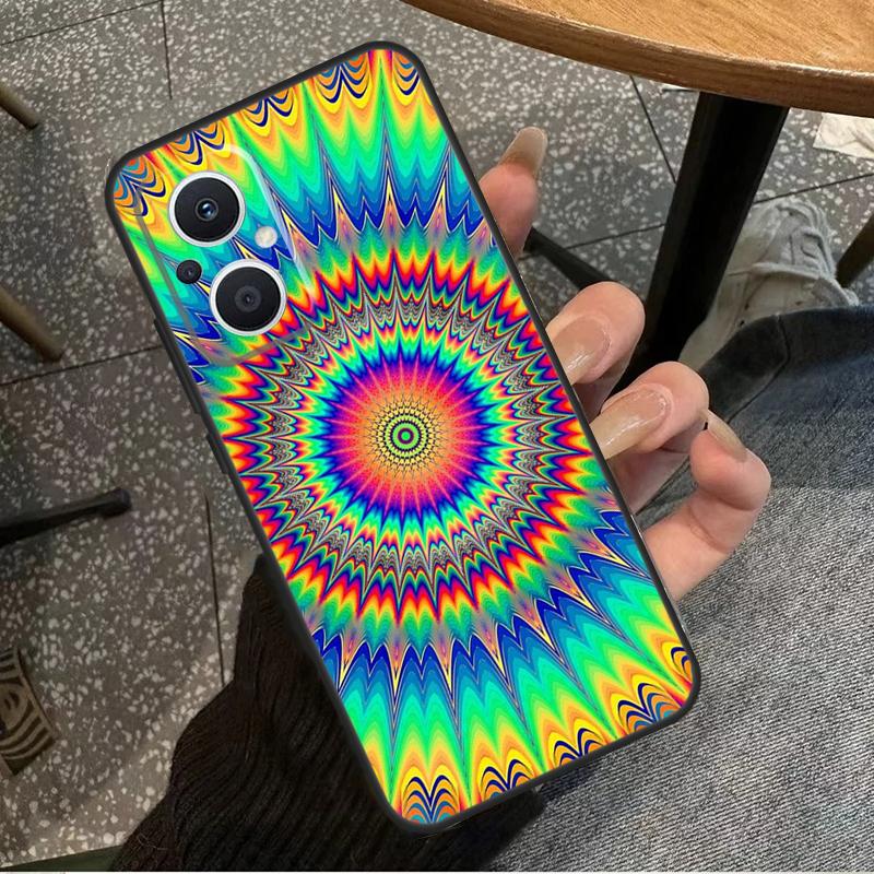 Vintage Ornament For OPPO Reno 11F 12F 13F 14F 8T 10 11 12 13 14 Pro 8 7 Lite OPPO Find X8 X6 X5 X9 Pro Case