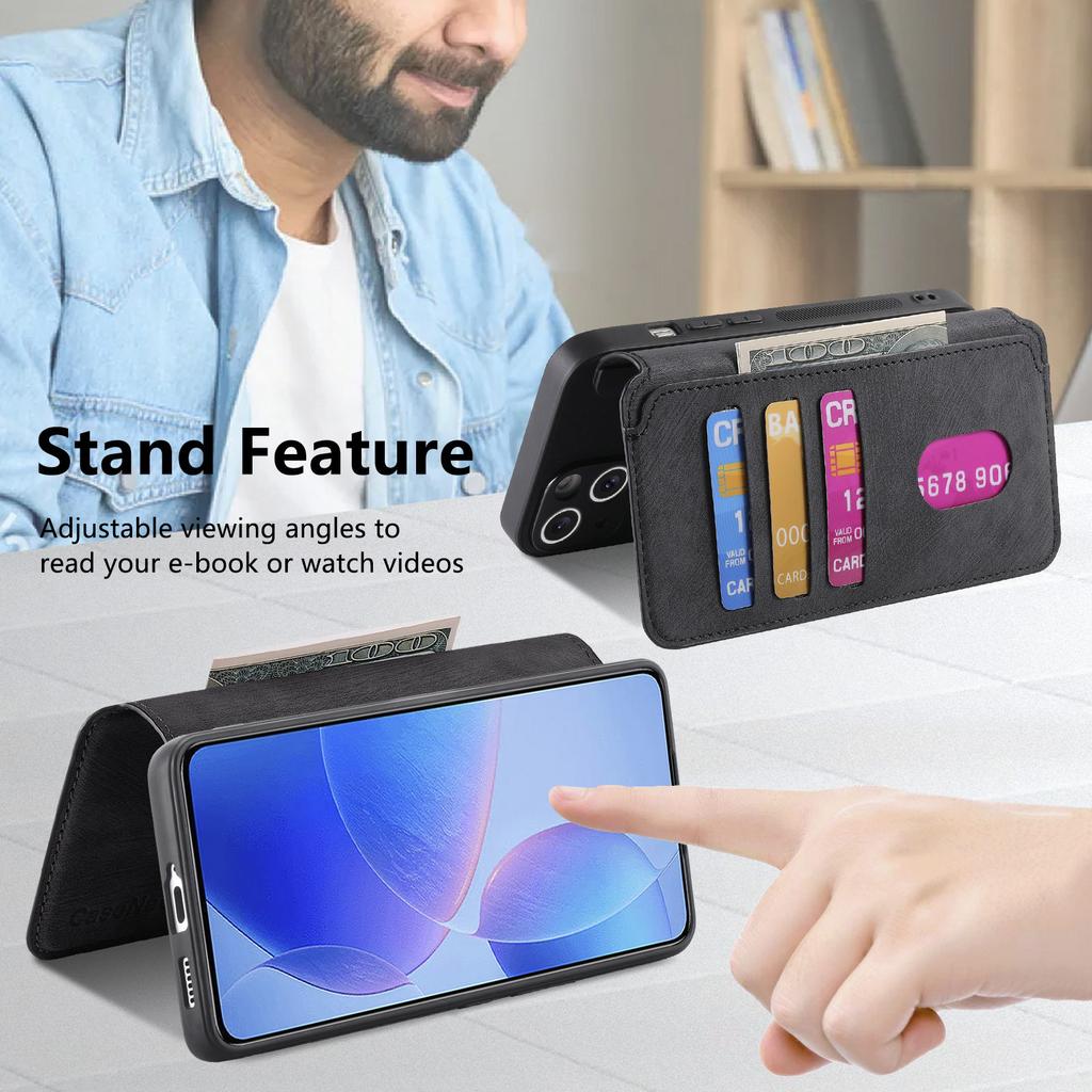 For Xiaomi Redmi K70 Pro 5G/K70 5G/Poco F6 Pro 5G Magnetic Case CASENEO Detachable Leather Phone Wallet Cover