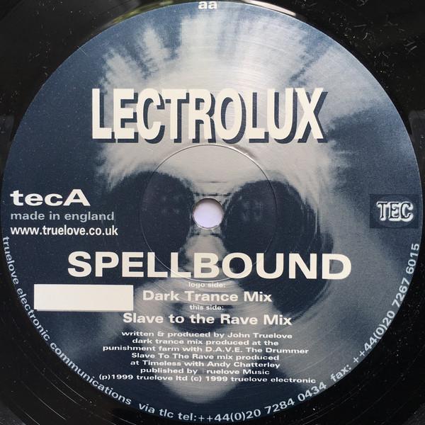 

12inch Record LECTROLUX - Spellbound TECA TeC 1999 UK Dance & Electronica Used