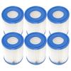 Cartuș de Filtru pentru Piscină Tip II Pentru Bestway 58094, Bestway 58383 58386 530/800 GPH Pompă cu Filtru cu Cartuș Lay-Z-Spa
