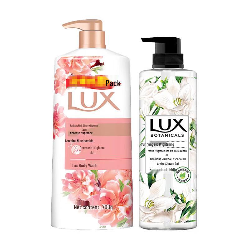 Lux Fragrance Bubble Bath & Body Wash Duo