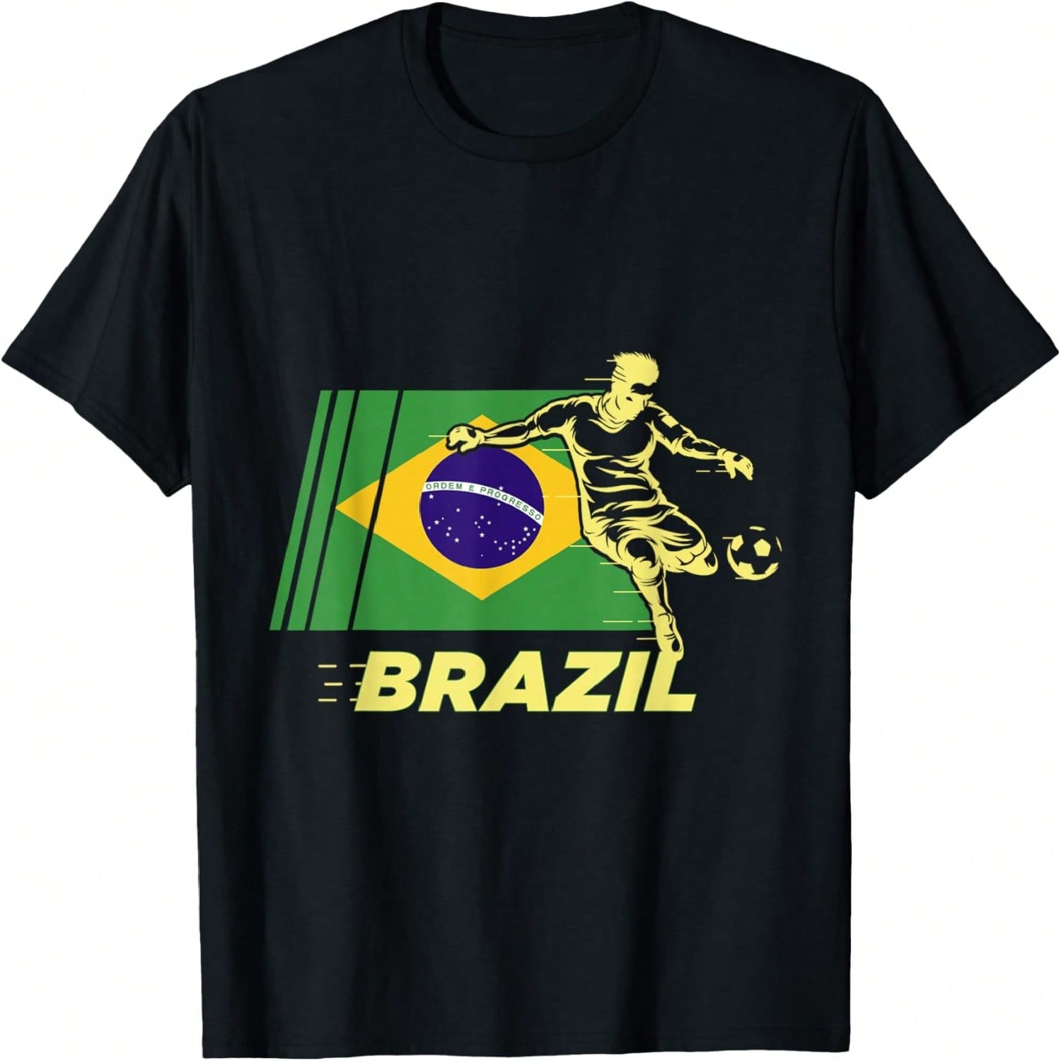 Soccer Game Or Football And Soccer Fan Or Brazil Soccer T-Shirt S разноцветный