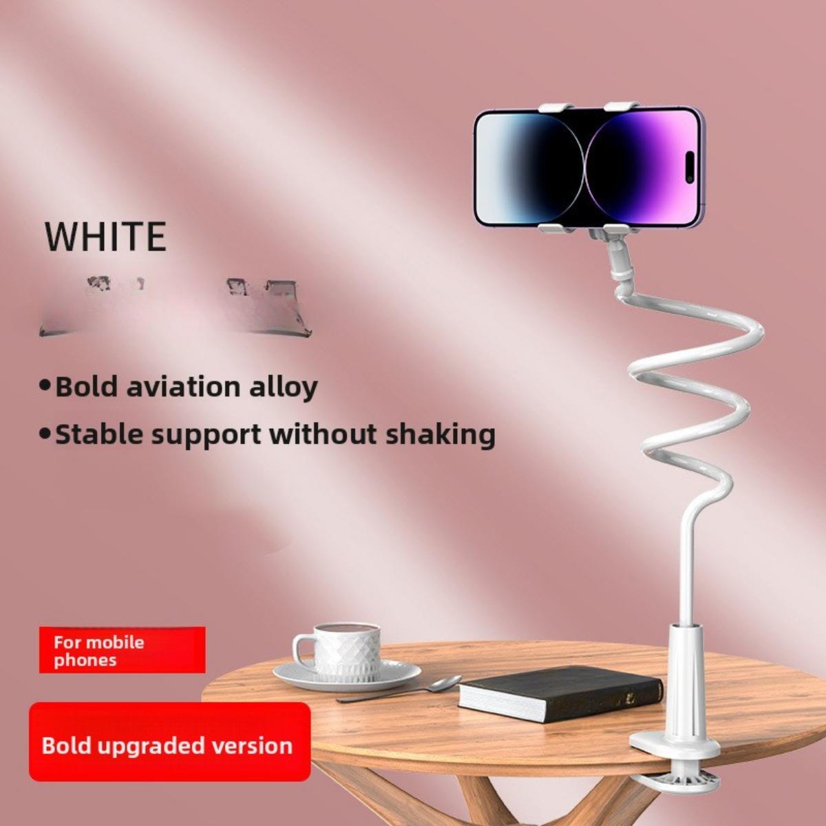 

70-120 см Гибкий штатив-гусиная шея для телефона - Прочный АБС-пластик, Регулируемая подставка - Регулируемая подставка | Современная эстетика | Прочная АБС-подставка 120cm чёрный