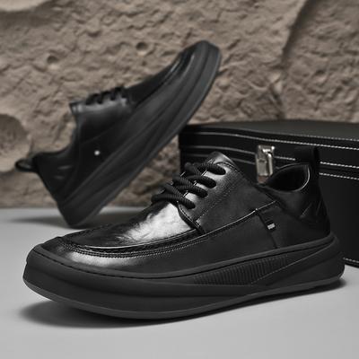 New Retro Cow Loafers for Men Fashion Soft-soled Spring Autumn Casual Men's Luxury Shoes Designer Light Board Shoes Male Zapatos