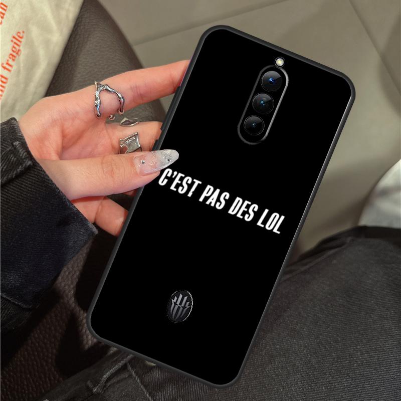 JUL C'est pas des LOL Case For ZTE Nubia RedMagic 11 9 8 10 Pro Plus 8S 9S 10S Pro 5G 5S 6 7 6S 7S Pro 10 Air Cover