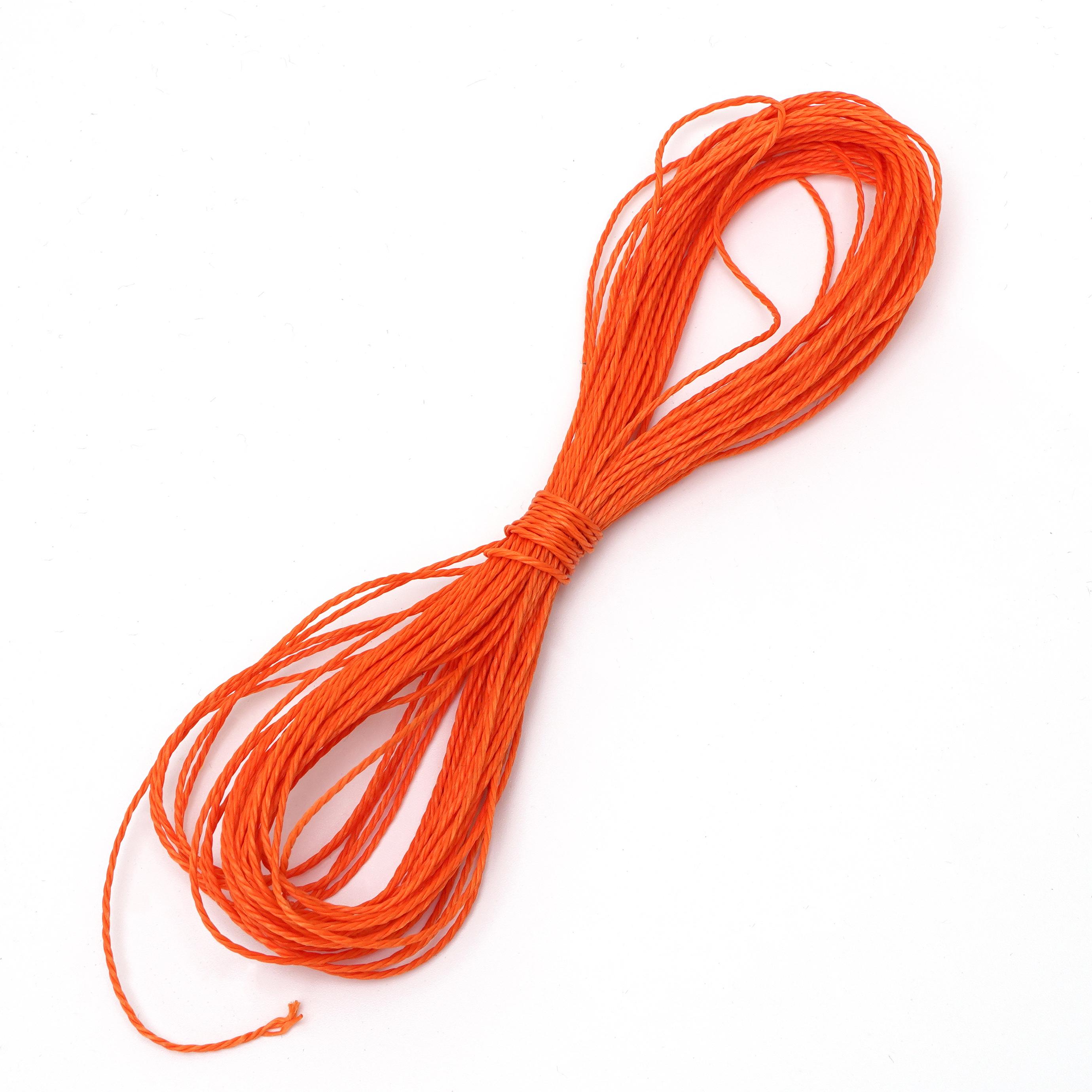 

10 метров кожаный шнур вощеный шнур хлопковая нить шнурок ремешок веревка для изготовления ювелирных изделий DIY браслет принадлежности 18