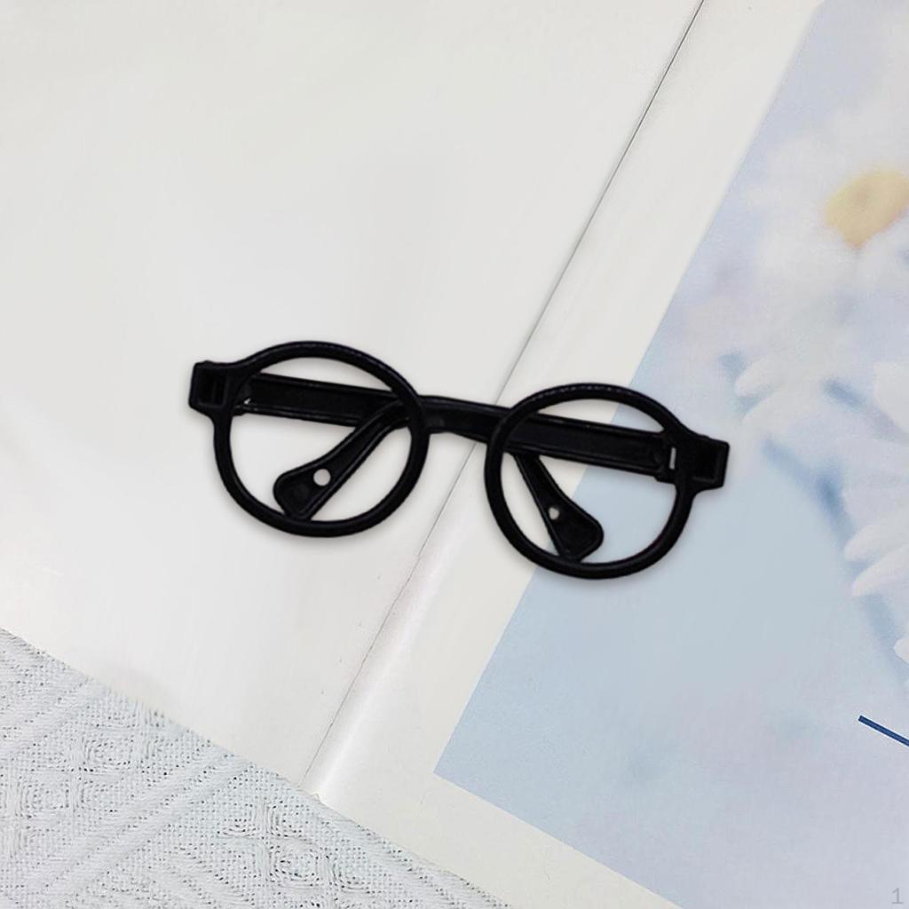 Doll Glasses Costume Accessories Eyewear Figure Dress up Eyelgasses for Pretend Play