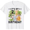 Kids It's My 2nd Birthday Zoo Safari Jungle Animals Theme Funny T-Shirt
