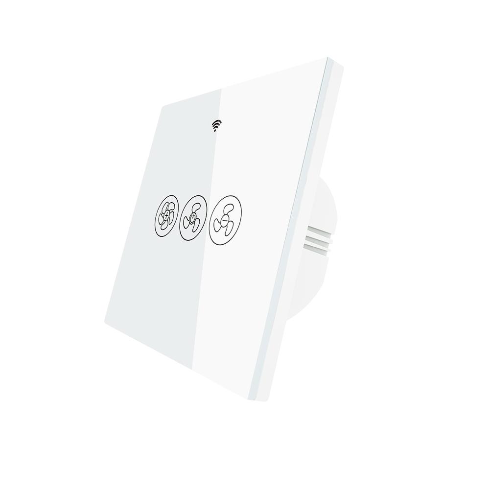 Tuya APP Fernsteuerung WiFi WiFi Rf433 Intelligenter Deckenventilator Schalter Smart Life / Tuya Anwendung Kompatibel mit Smart Speaker