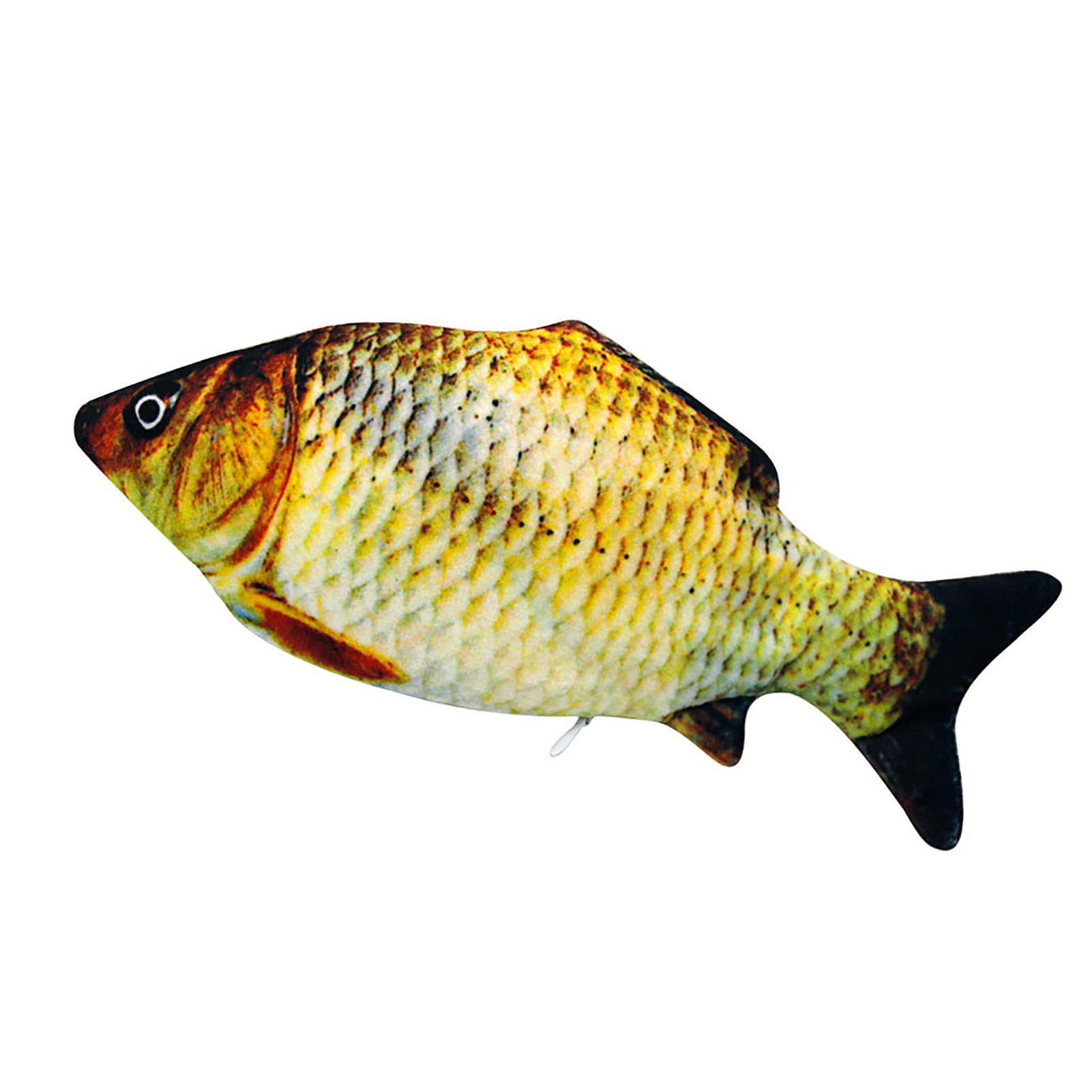 

Плюшевая электрическая игрушка для кошек в виде реалистичной трепещущей рыбки, снимающая скуку, с USB-подзарядкой