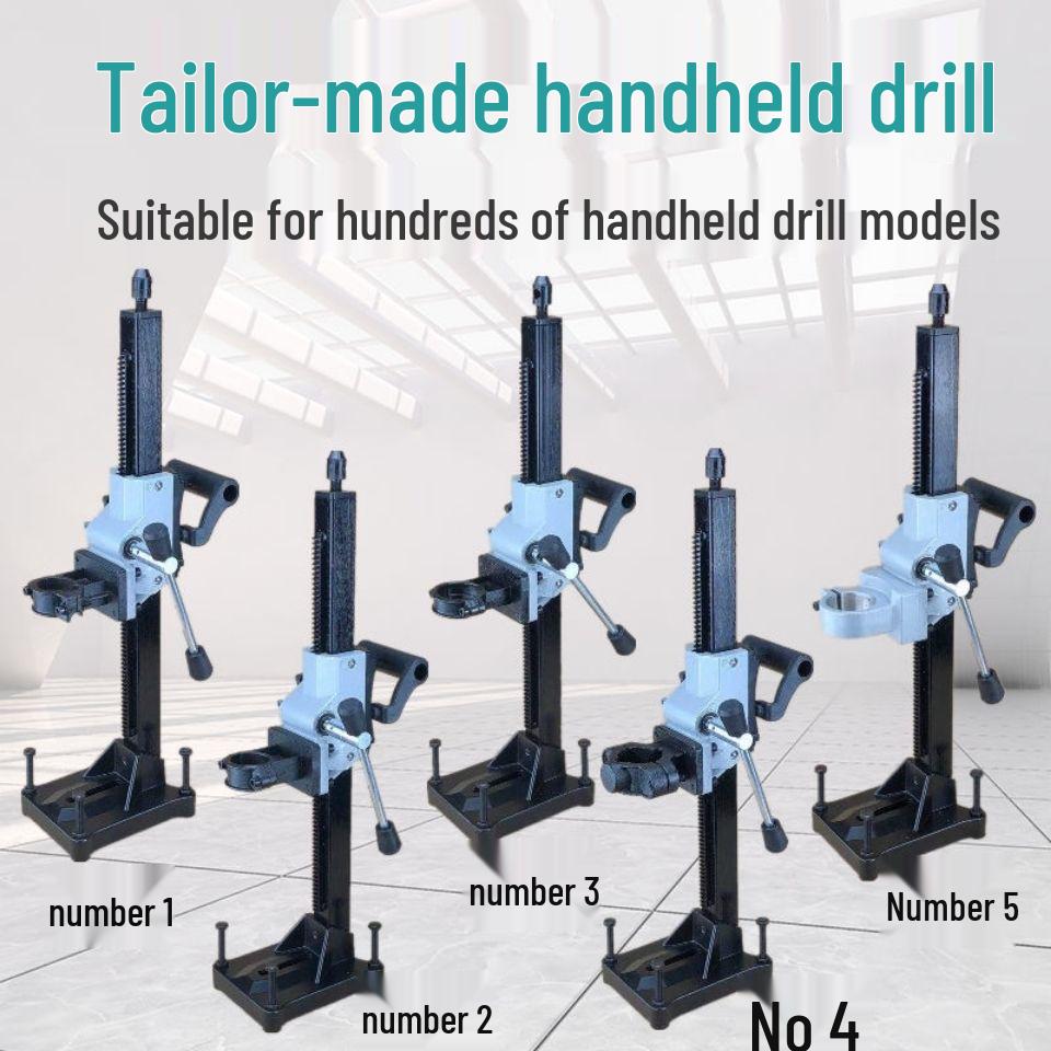 Adjustable Angle Handheld Drill Hole Punching Support Bracket