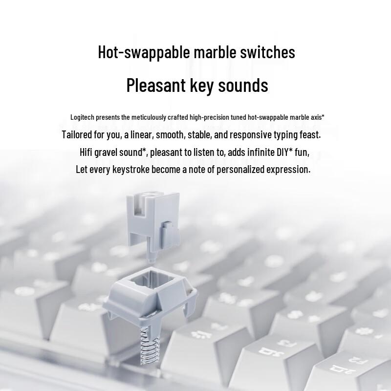 Logitech K75M Amber Series Custom Mechanical Keyboard