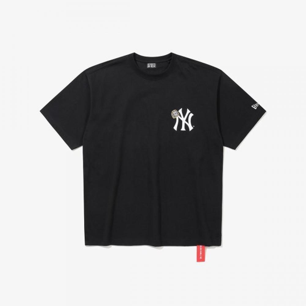 

New Era New York Yankees Champions Ring T shirT Black 15147549 BLACK/M