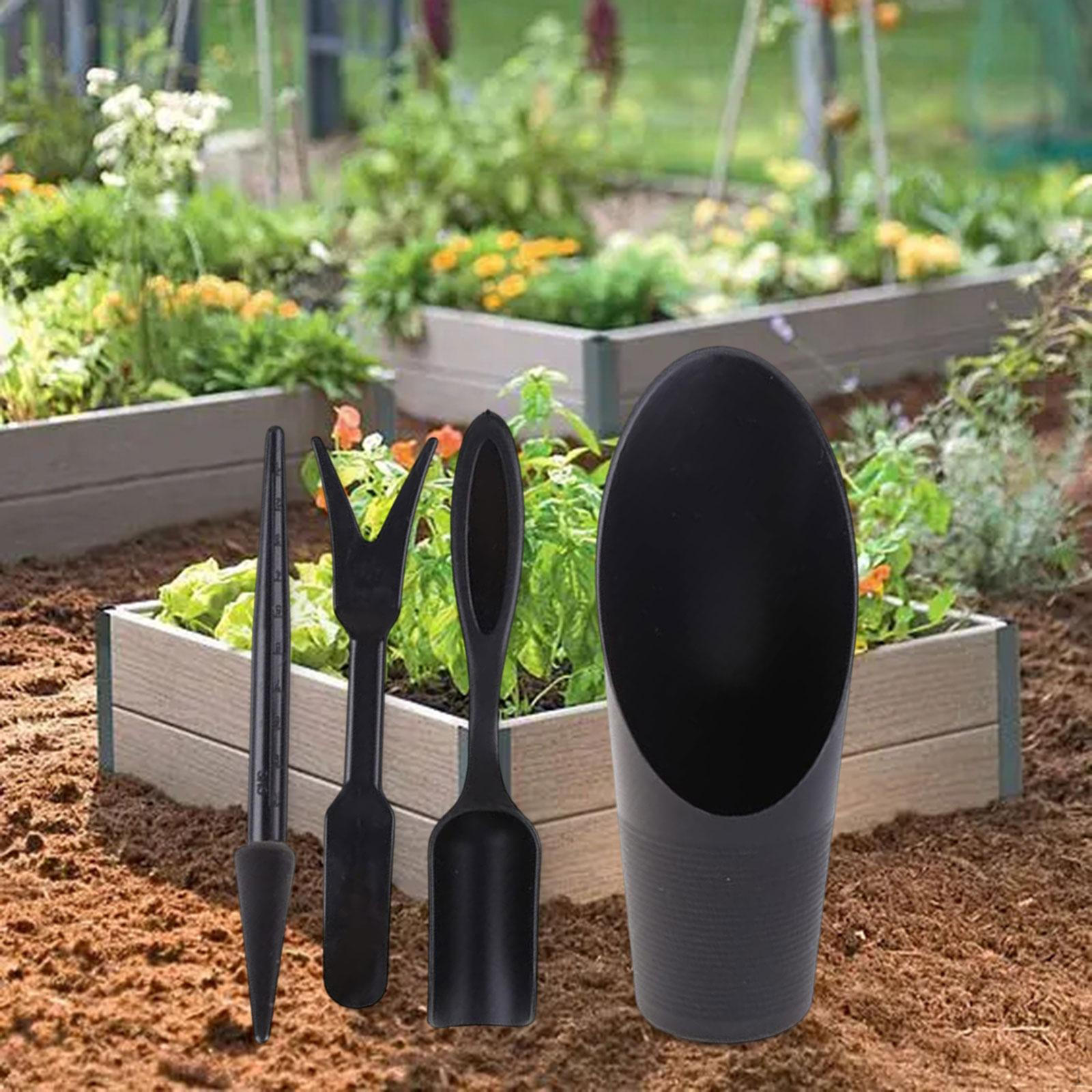 Mini Garden Hand Tools Kit for Transplanting Digging Planting Weeding,Potting Bonsai Soil Scoop,