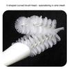 Multipurpose Plastic Pet Cage Brush Featuring Scraping Tool Easyly Grip For Bird Habitat Sanitization