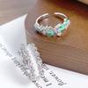 Medieval Lace Edge With Diamonds, Enamel Brushed Bow, Open Ring, Light Luxury, High-End Sense, Niche Stacked Ring Woman